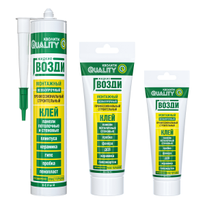 Жидкие гвозди «Quality» особопрочные для панелей