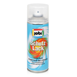 Лак аэрозольный акриловый бесцветный (520мл) JOBI