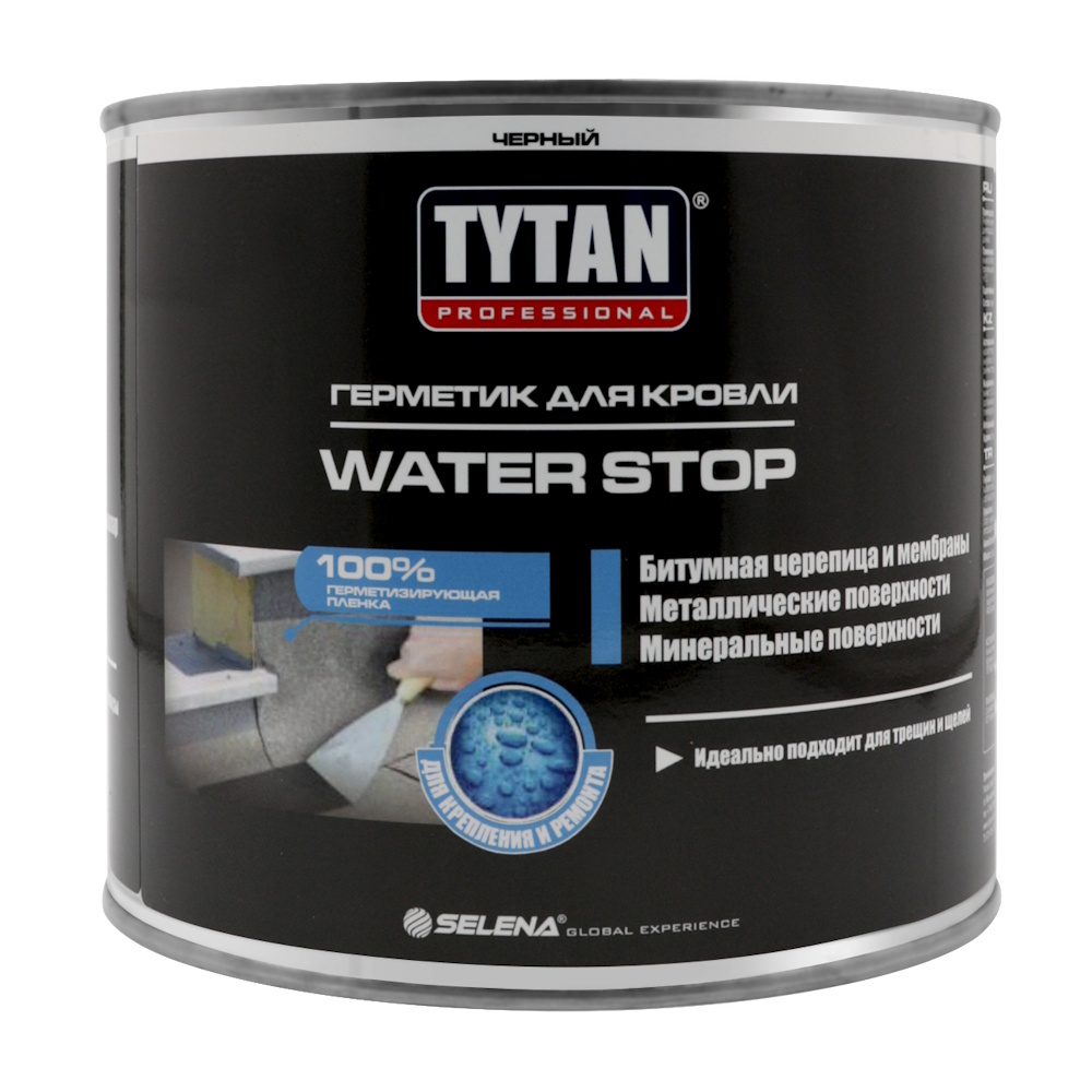 TYTAN Professional WATER STOP герметик для кровли (1,8 кг) TYTAN Professional WATER STOP герметик для кровли (1,8 кг)