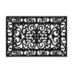 Коврик грязесборный, ажурный, черный  VORTEX