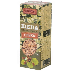 Щепа для копчения "Ольха" крупная