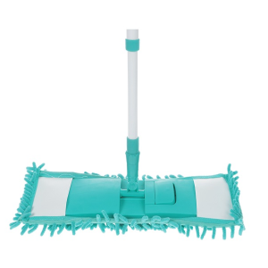 Швабра  Happy Panda 120см с насадкой микрофибра Лапша изум