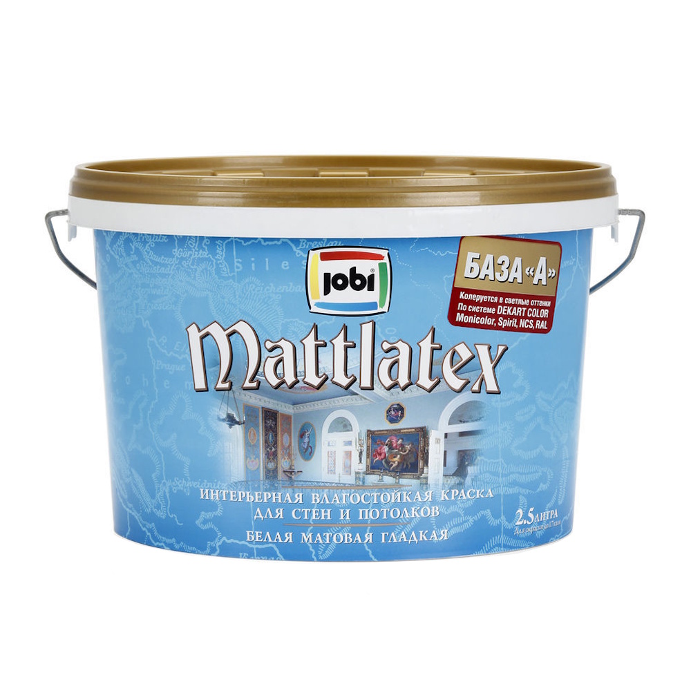 JOBI   O4 латексная матовая краска  MattLatex