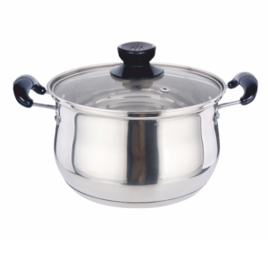 Кастрюля + крышка CLASSIC из нержавеющей стали..