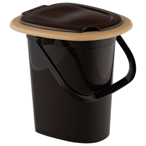 Ведро-туалет с крышкой