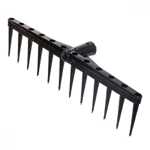 Грабли 12-ти зубые сенные без черенка пластиковые