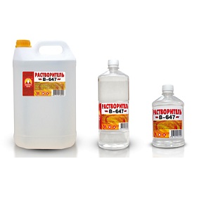 Растворитель В-647 (пэт/т) Вершина СПб