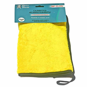 Салфетка Happy Panda супервпитывающая, микрофибра