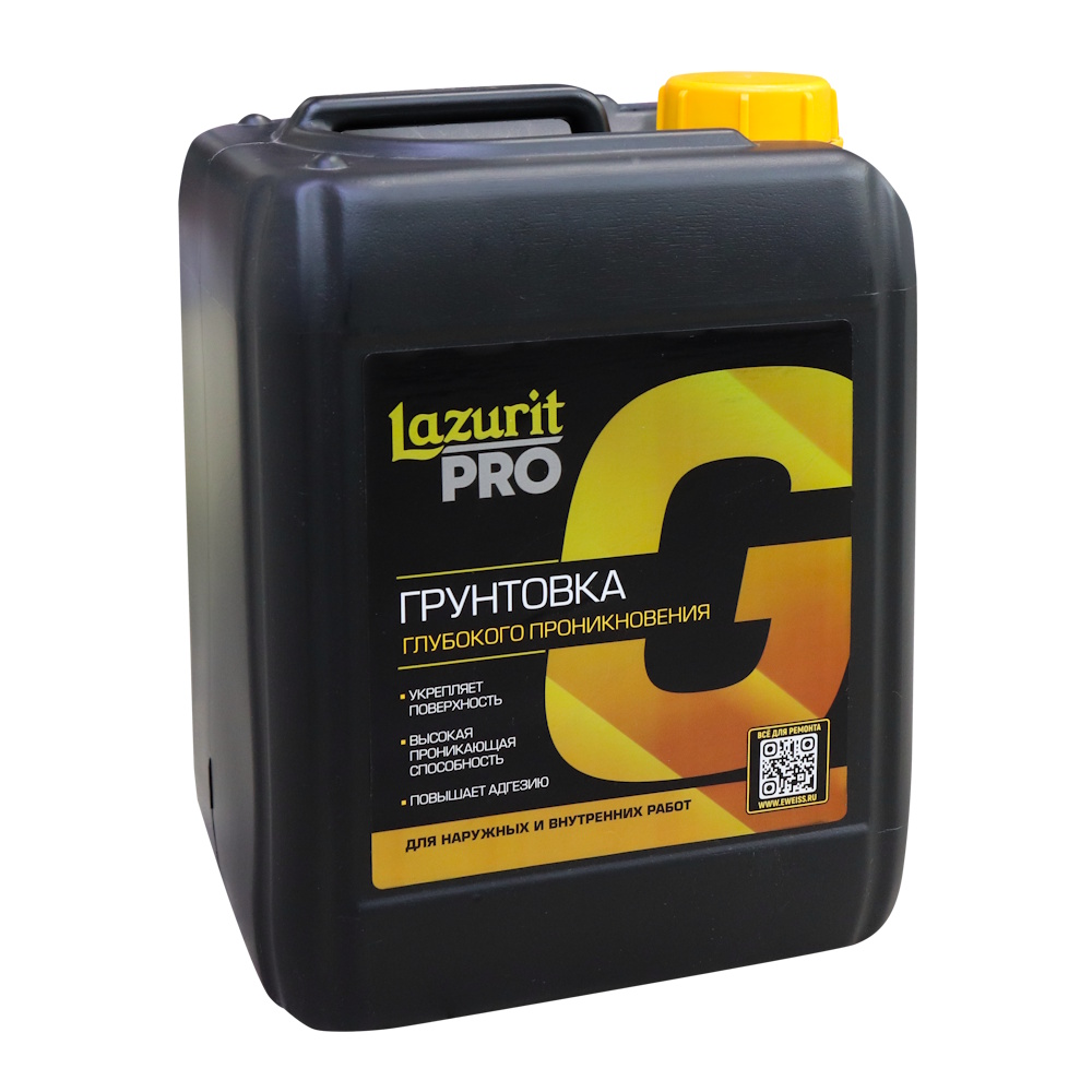 Грунтовка  глубокого проникновения «Lazurit PRO»