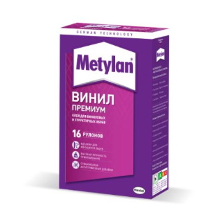 Клей обойный «Метилан Премиум» Виниловый БЕЗ ИНДИКАТОРА