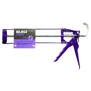Пистолет для герметика скелет усилен с противокап системой No-drop "Blast" 591003