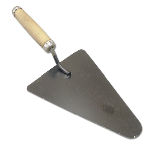 Кельма бетонщика КБ с деревянной ручкой (треугольник) (10шт) /1402001L