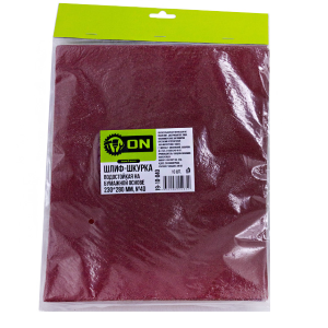 Шлиф-лист на бумажной основе  230х280мм водостойкий З-ON